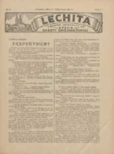 Lechita: dodatek niedzielny do Lecha - Gazety Gnieźnieńskiej 1927.11.20 R.4 Nr48