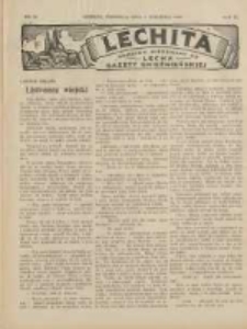 Lechita: dodatek niedzielny do Lecha - Gazety Gnieźnieńskiej 1929.09.01 R.6 Nr35