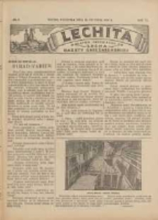 Lechita: dodatek niedzielny do Lecha - Gazety Gnieźnieńskiej 1929.01.20 R.6 Nr3