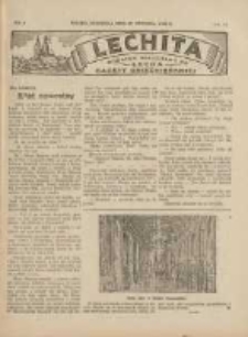 Lechita: dodatek niedzielny do Lecha - Gazety Gnieźnieńskiej 1929.01.27 R.6 Nr4