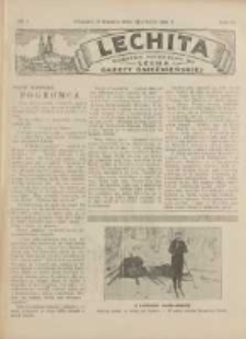 Lechita: dodatek niedzielny do Lecha - Gazety Gnieźnieńskiej 1929.02.03 R.6 Nr5
