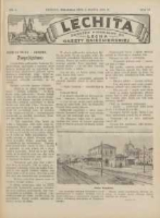 Lechita: dodatek niedzielny do Lecha - Gazety Gnieźnieńskiej 1929.03.03 R.6 Nr9