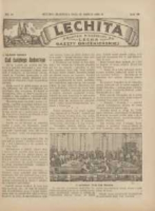 Lechita: dodatek niedzielny do Lecha - Gazety Gnieźnieńskiej 1929.03.17 R.6 Nr11