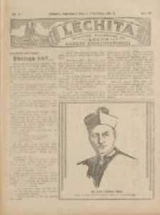 Lechita: dodatek niedzielny do Lecha - Gazety Gnieźnieńskiej 1929.04.07 R.6 Nr14