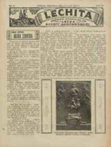 Lechita: dodatek niedzielny do Lecha - Gazety Gnieźnieńskiej 1930.07.13 R.7 Nr28
