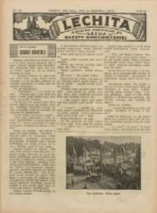Lechita: dodatek niedzielny do Lecha - Gazety Gnieźnieńskiej 1930.09.28 R.7 Nr39