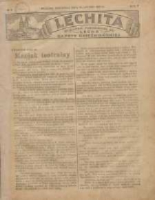 Lechita: dodatek niedzielny do Lecha - Gazety Gnieźnieńskiej 1928.02.26 R.5 Nr9