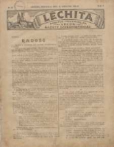 Lechita: dodatek niedzielny do Lecha - Gazety Gnieźnieńskiej 1928.04.15 R.5 Nr16