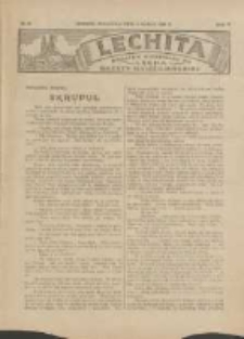 Lechita: dodatek niedzielny do Lecha - Gazety Gnieźnieńskiej 1928.03.04 R.5 Nr10