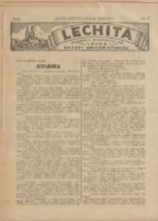 Lechita: dodatek niedzielny do Lecha - Gazety Gnieźnieńskiej 1928.05.20 R.5 Nr21