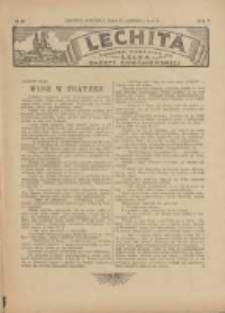 Lechita: dodatek niedzielny do Lecha - Gazety Gnieźnieńskiej 1928.06.17 R.5 Nr25