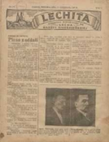 Lechita: dodatek niedzielny do Lecha - Gazety Gnieźnieńskiej 1928.11.18 R.5 Nr47