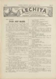 Lechita: dodatek niedzielny do Lecha - Gazety Gnieźnieńskiej 1928.07.22 R.5 Nr30