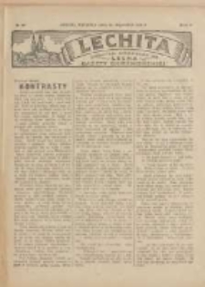 Lechita: dodatek niedzielny do Lecha - Gazety Gnieźnieńskiej 1928.09.30 R.5 Nr40