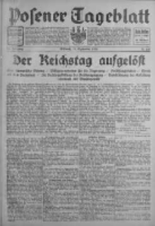 Posener Tageblatt 1932.09.14 Jg.71 Nr210
