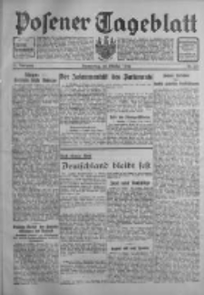 Posener Tageblatt 1932.10.20 Jg.71 Nr241