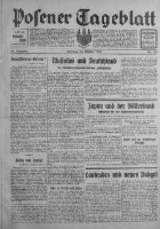 Posener Tageblatt 1932.10.25 Jg.71 Nr245