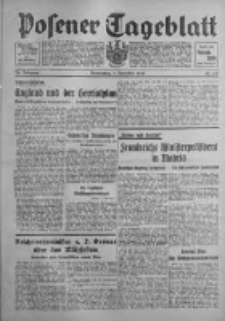Posener Tageblatt 1932.11.03 Jg.71 Nr252