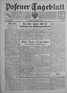 Posener Tageblatt 1932.11.06 Jg.71 Nr255