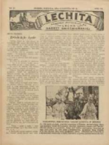 Lechita: dodatek niedzielny do Lecha - Gazety Gnieźnieńskiej 1931.04.12 R.8 Nr15