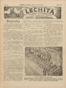 Lechita: dodatek niedzielny do Lecha - Gazety Gnieźnieńskiej 1931.05.31 R.8 Nr22