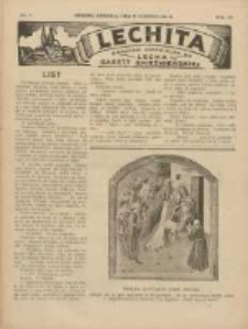 Lechita: dodatek niedzielny do Lecha - Gazety Gnieźnieńskiej 1931.06.21 R.8 Nr25