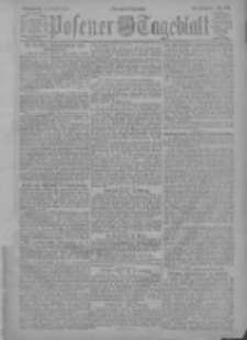 Posener Tageblatt 1919.08.23 Jg.58 Nr358