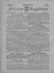 Posener Tageblatt 1919.08.27 Jg.58 Nr365