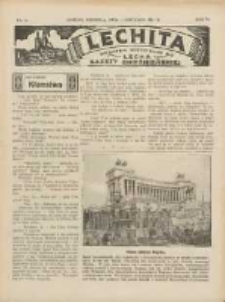 Lechita: dodatek niedzielny do Lecha - Gazety Gnieźnieńskiej 1931.11.01 R.8 Nr44