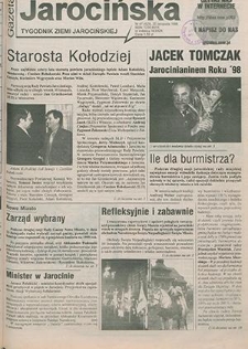 Gazeta Jarocińska 1998.11.20 Nr47(425)