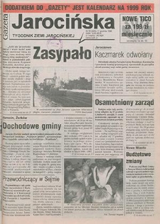 Gazeta Jarocińska 1998.12.11 Nr50(428)