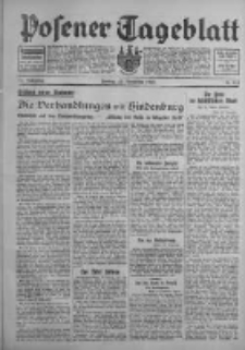 Posener Tageblatt 1932.11.25 Jg.71 Nr271