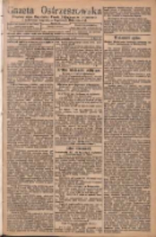 Gazeta Ostrzeszowska: urzędowy organ Magistratu i Urzędu Policyjnego w Ostrzeszowie, z bezpłatnym dodatkiem "Orędownik Ostrzeszowski" 1929.01.30 R.43 Nr9