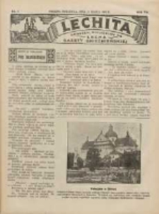 Lechita: dodatek niedzielny do Lecha - Gazety Gnieźnieńskiej 1932.03.13 R.9 Nr11