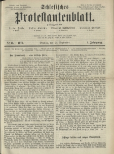 Schlesisches Protestantenblatt. 1871.09.23 Jg.1 No13