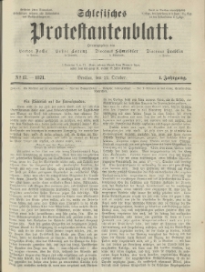 Schlesisches Protestantenblatt. 1871.10.21 Jg.1 No17