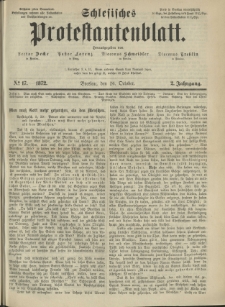 Schlesisches Protestantenblatt. 1872.10.26 Jg.2 No17