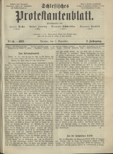 Schlesisches Protestantenblatt. 1872.11.02 Jg.2 No18