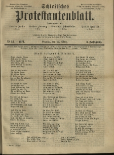 Schlesisches Protestantenblatt. 1873.03.22 Jg.3 No12