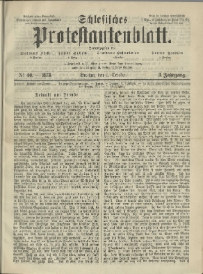 Schlesisches Protestantenblatt. 1873.10.04 Jg.3 No40