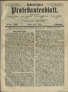 Schlesisches Protestantenblatt. 1874.03.07 Jg.4 No10
