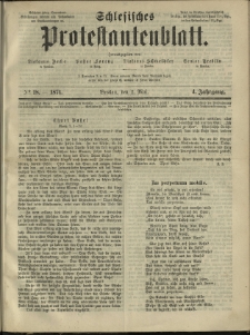 Schlesisches Protestantenblatt. 1874.05.02 Jg.4 No18