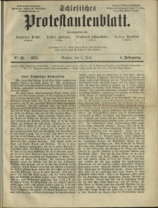 Schlesisches Protestantenblatt. 1874.06.06 Jg.4 No23