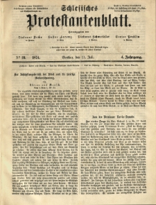 Schlesisches Protestantenblatt. 1874.07.11 Jg.4 No28