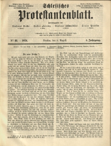 Schlesisches Protestantenblatt. 1874.08.08 Jg.4 No32