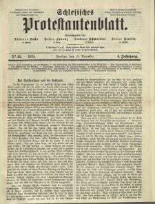 Schlesisches Protestantenblatt. 1874.12.19 Jg.4 No51