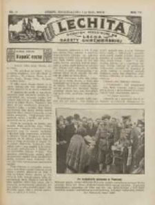 Lechita: dodatek niedzielny do Lecha - Gazety Gnieźnieńskiej 1932.05.08 R.9 Nr19