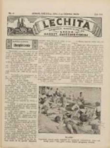 Lechita: dodatek niedzielny do Lecha - Gazety Gnieźnieńskiej 1932.08.21 R.9 Nr34