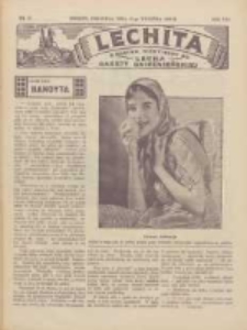 Lechita: dodatek niedzielny do Lecha - Gazety Gnieźnieńskiej 1932.09.18 R.9 Nr37