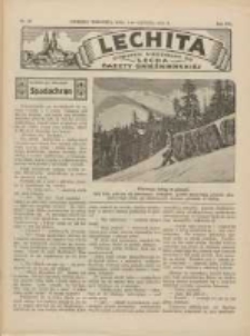 Lechita: dodatek niedzielny do Lecha - Gazety Gnieźnieńskiej 1932.12.04 R.9 Nr48